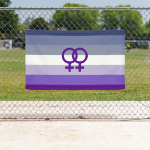 Banderoles Amour Lesbien Butch Fierté WLW