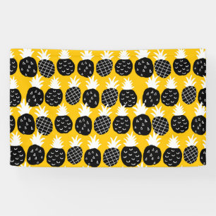 Banderoles Ananas noir