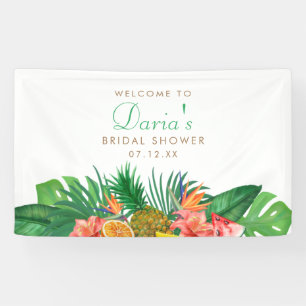 Banderoles Ananas tropical