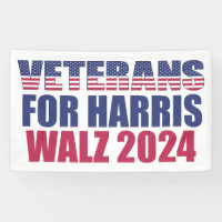 Anciens combattants pour Harris Walz 2024 Election