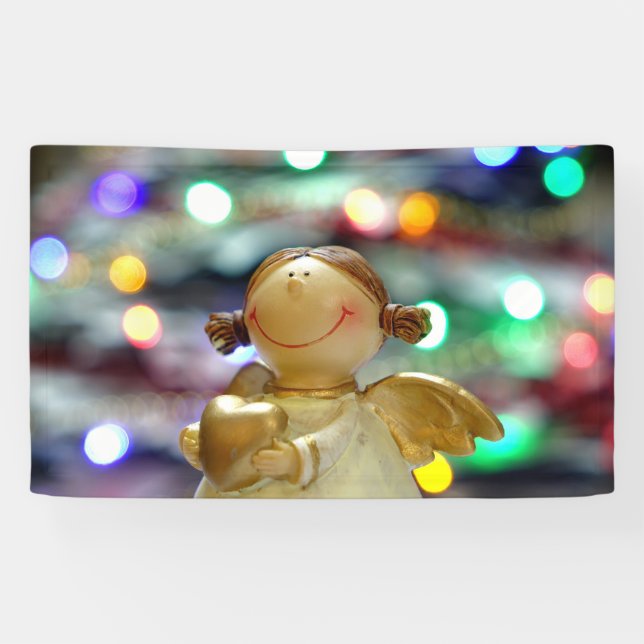 Banderoles Ange de Noël (Horizontal)
