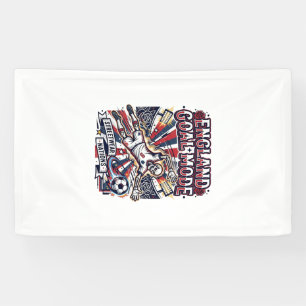 Banderoles Angleterre Mode Goal Skeleton Striker Nations Stre