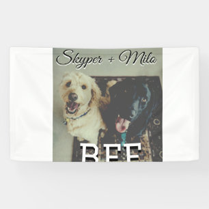Banderoles Animaux de compagnie amis besties ajouter nom anim