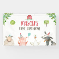 Animaux de ferme Fille Anniversaire Barnyard Conte
