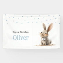 Anniversaire de enfant Cute Bunny Joyeux anniversa