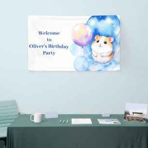 Banderoles Anniversaire de Hamster