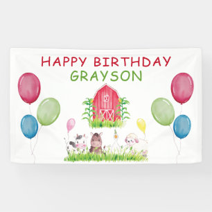 Banderoles Anniversaire de la ferme Personnalisé