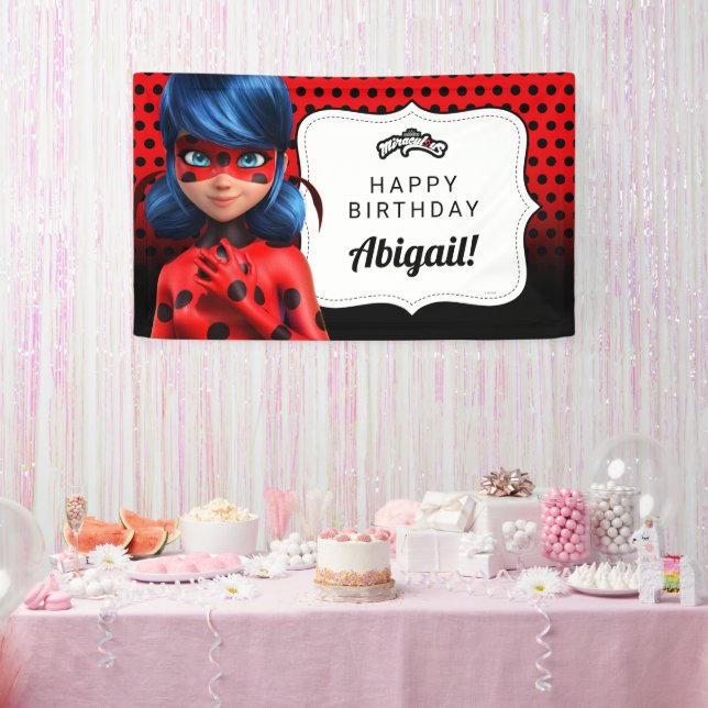 Banderoles Anniversaire de la fille de la coccinelle (Fête)