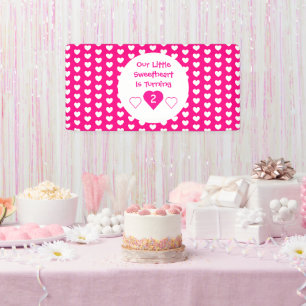 Banderoles Anniversaire de Little Sweethee