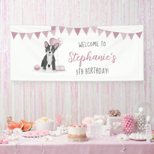 Banderoles Anniversaire du Bulldog français