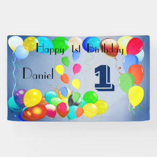 Banderoles Anniversaire personnalisé par conception de