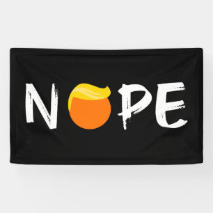 Banderoles Anti-Trump - Nope Edition II