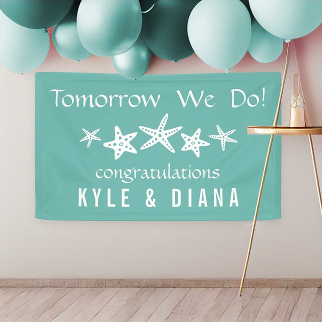 Banderoles Aqua Starfish Personnalisé (Créateur téléchargé)