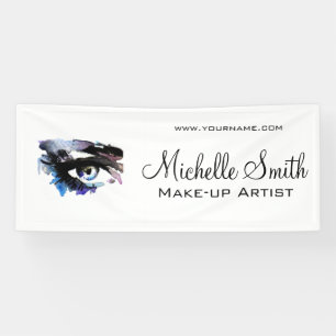 Banderoles Aquarelle yeux de foudre extension maquillage marq