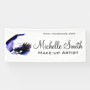 Banderoles Aquarelle yeux de foudre extension maquillage marq