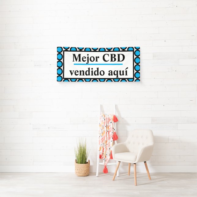 Banderoles Aquí de vendido de Mejor CBD (En situation)