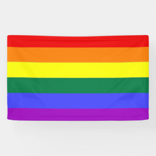 Banderoles Arc-en-ciel gay pride