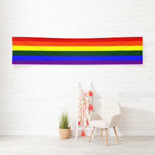 Banderoles Arc-en-ciel gay pride