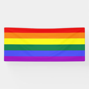 Banderoles Arc-en-ciel gay pride