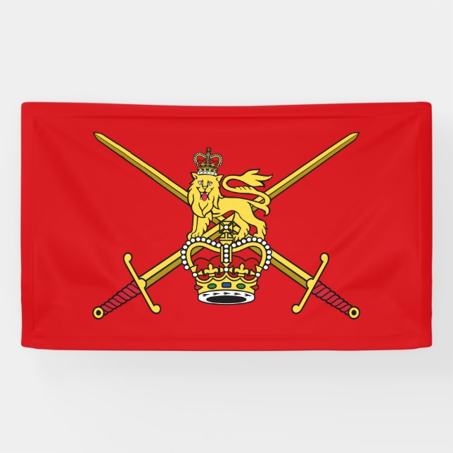 Banderoles Armée britannique (armée britannique) (Horizontal)