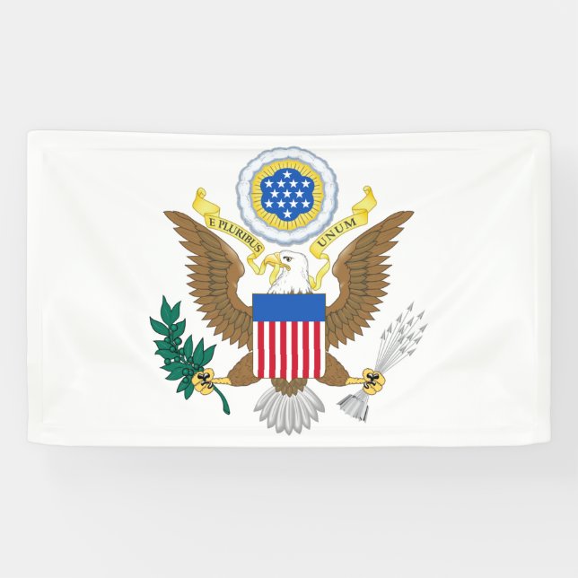 Banderoles Armoiries des États-Unis (h) bnrcnt (Horizontal)