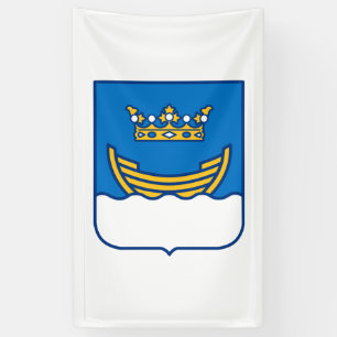 Banderoles Armoiries d'Helsinki (Finlande)