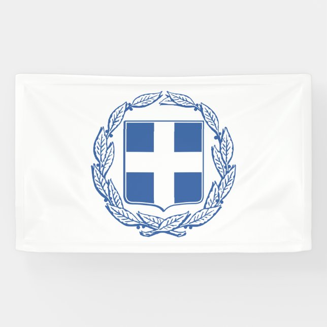 Banderoles Armoiries grecques (Horizontal)