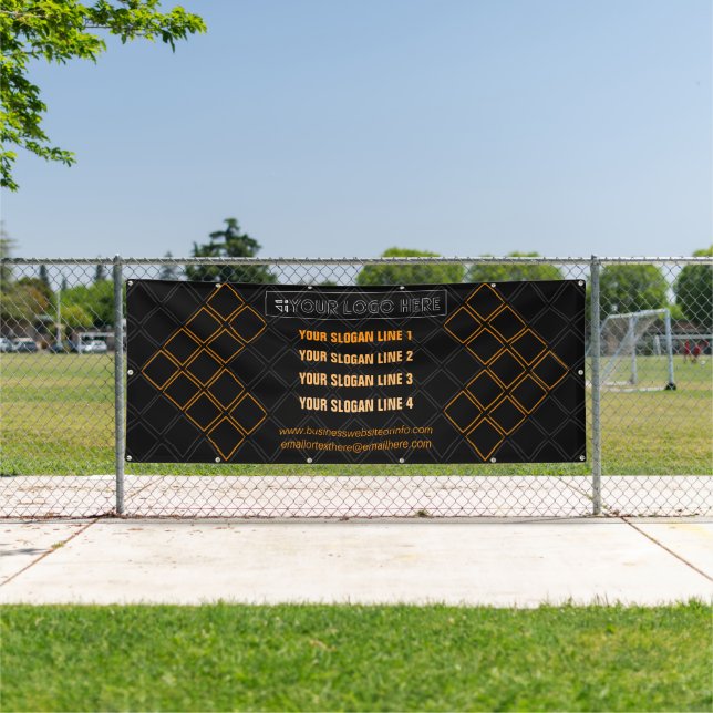 Banderoles Arrière-plan de l'exposition Hexagonal Triangle Me (Insitu)