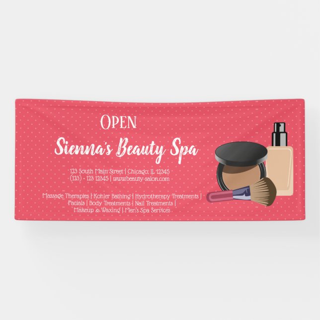Banderoles Artistes maquillage (Horizontal)
