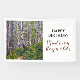 Banderoles Aspen Tree