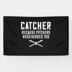 Banderoles Attraper Parce Que Les Pitchers Ont Besoin De Hér