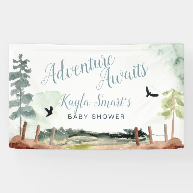 Banderoles Aventure Attend (Horizontal)