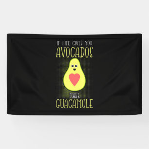Banderoles Avocados fabrique la guacamole