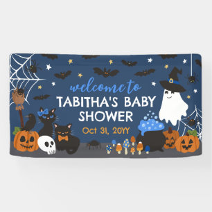 Banderoles Baby est en train de brasser Halloween Baby shower
