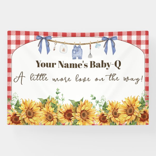 Banderoles Baby Shower Banner (Horizontal)