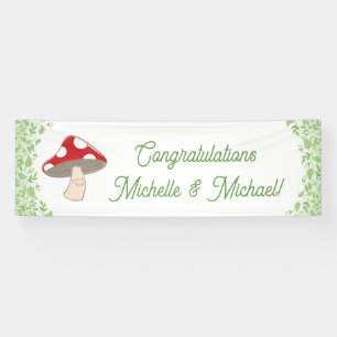 Banderoles Baby shower champignon