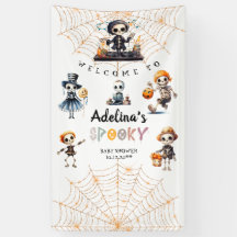 Baby shower Costume Halloween Boo Skeletons Éffray