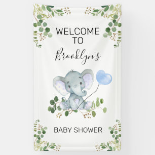Banderoles Baby shower de remplissage éléphant de ballon co