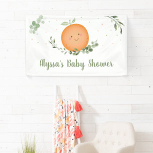 Banderoles Baby shower de verdure de Little Cutie