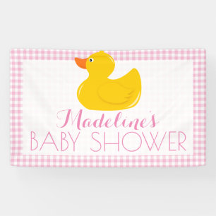 Banderoles Baby shower en caoutchouc
