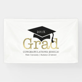 Banderoles Bac de fin d'études "Félicitations diplômés"