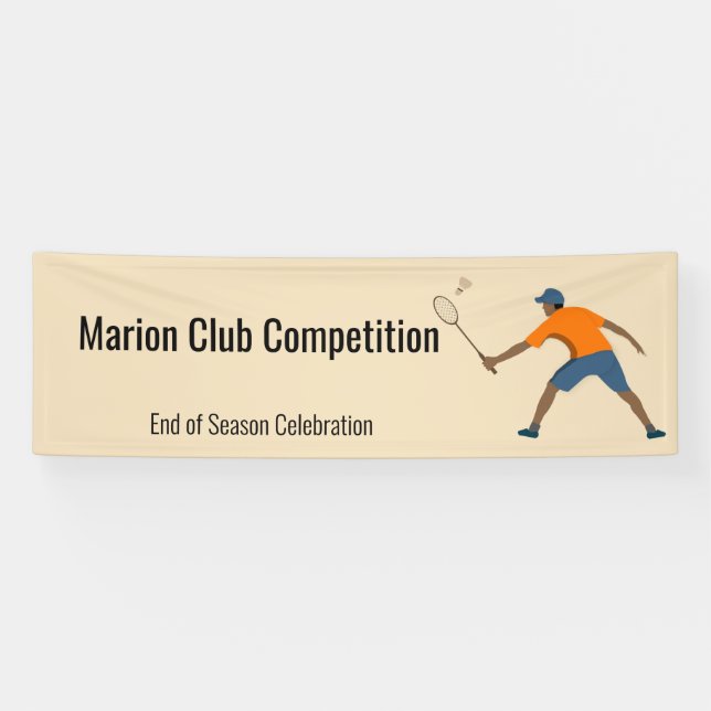 Banderoles Badminton (Horizontal)