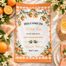 Bain-Marie Orange Citron Little Cutie shower de bé