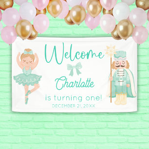 Banderoles Ballerine Casse-Noisette Bienvenue Anniversaire Me