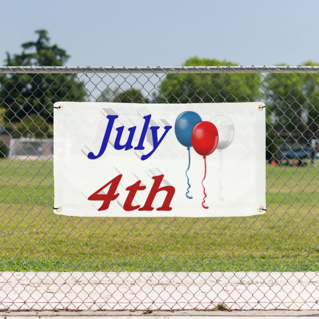 Banderoles Balloons du 4 juillet (Insitu)