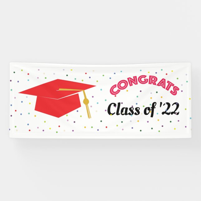 Banderoles Bandeau publicitaire de la classe de congrès (RED) (Horizontal)