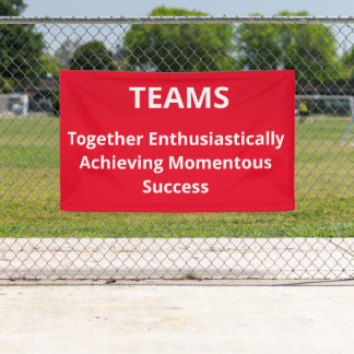 BANDEROLES "BANNER D'ÉQUIPES"