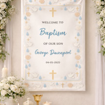 Baptême Élégant | Fête de Baptême Religieux pour E