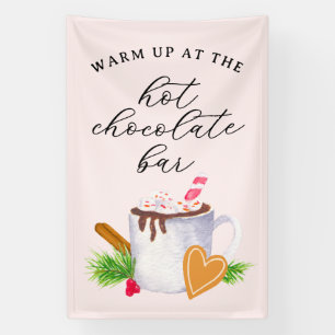 Banderoles Bar de Chocolat Chaud