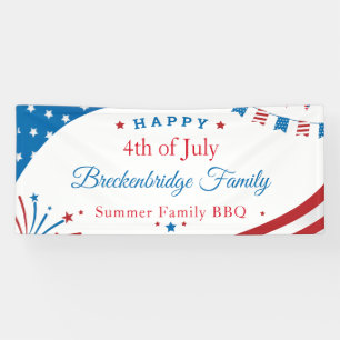 Banderoles Barbecue d'été de la fête de l'Indépendance du 4 j